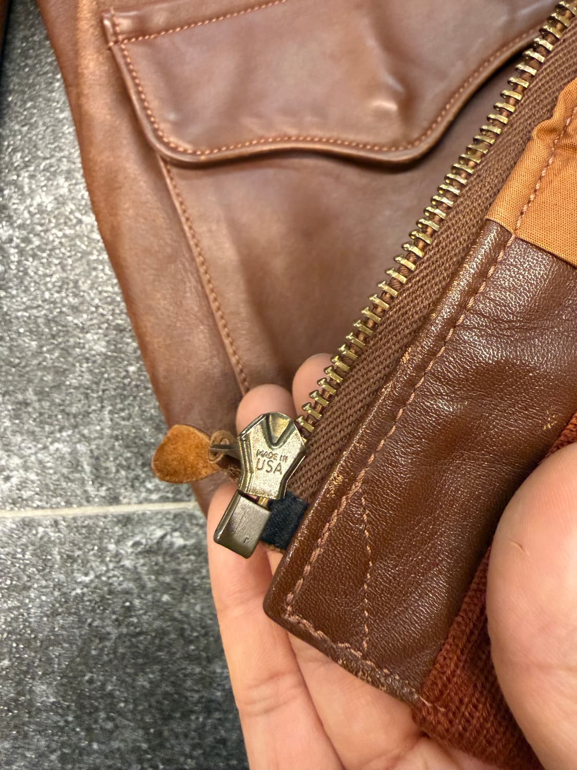 리얼맥코이 A-2 가죽자켓 34 상품이미지10