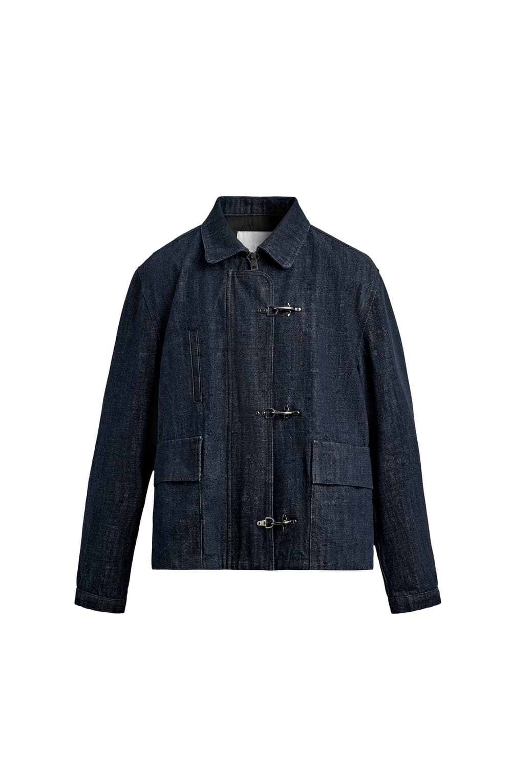 자라 토글 데님 자켓 s 상품이미지1