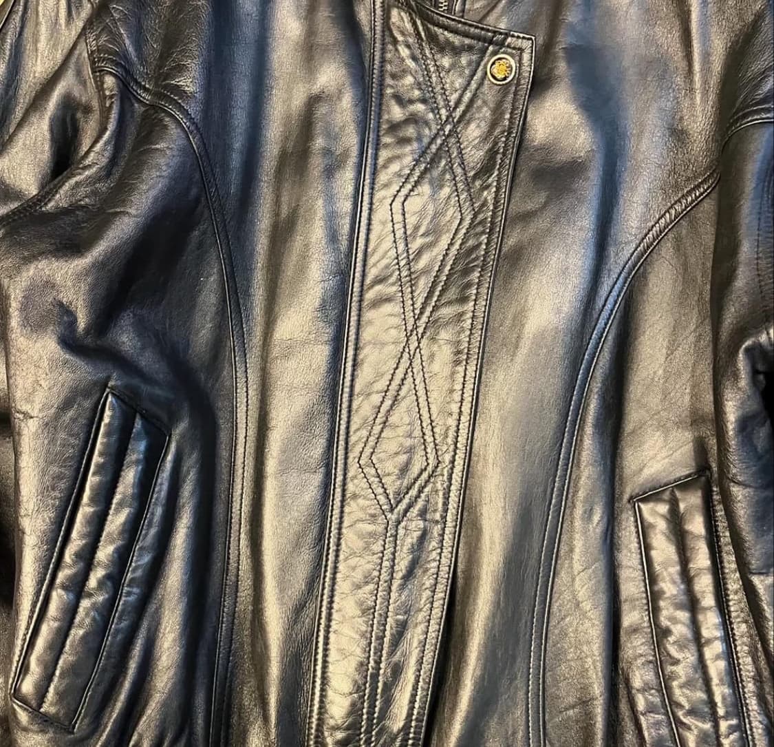 Vintage leather jacket  상품이미지2