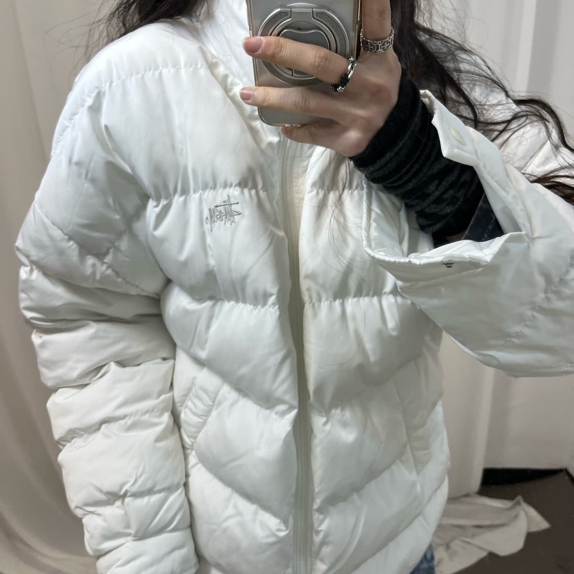 Stussy White Padding 상품이미지3