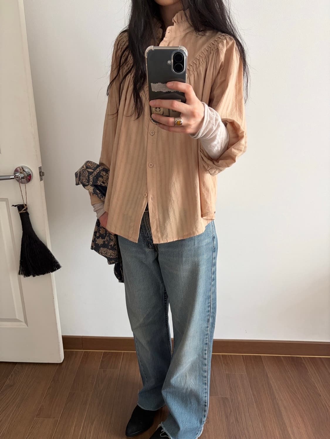 balloon frill blouse 상품이미지2