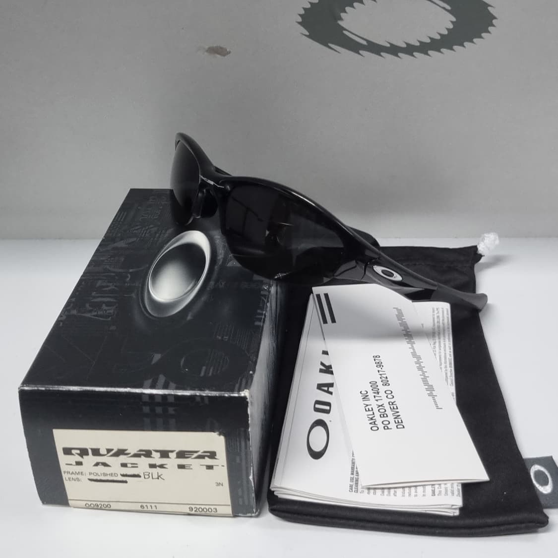 오클리 쿼터자켓 커스텀 블랙 새상품 상품이미지2