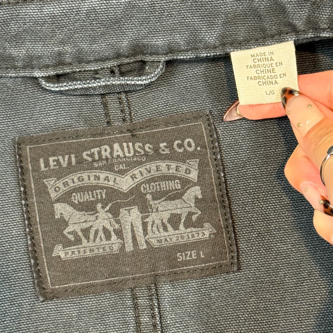 L) 리바이스 덕 캔버스 워크웨어 초어 자켓 상품이미지7