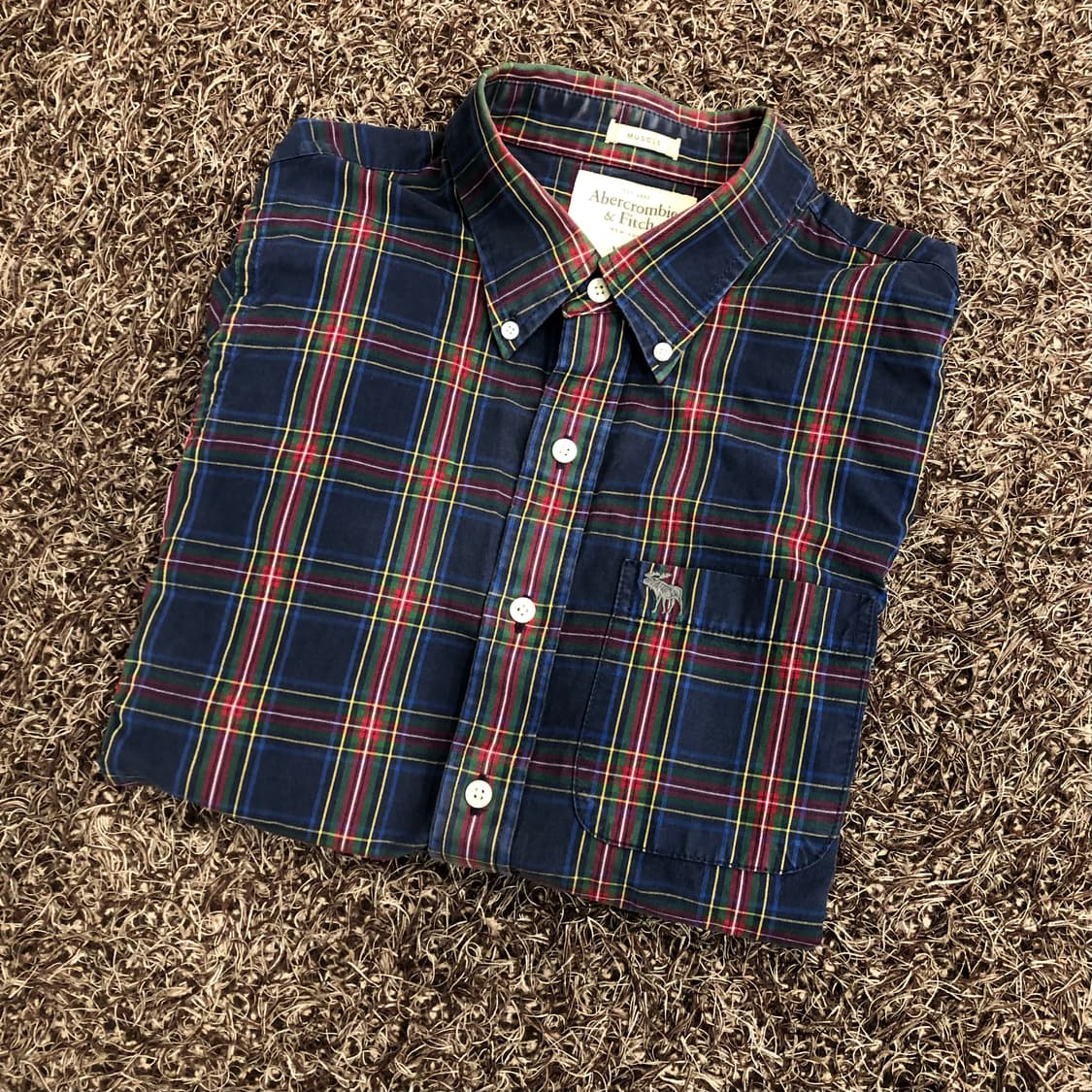 아베크롬비 체크 셔츠 상품이미지1