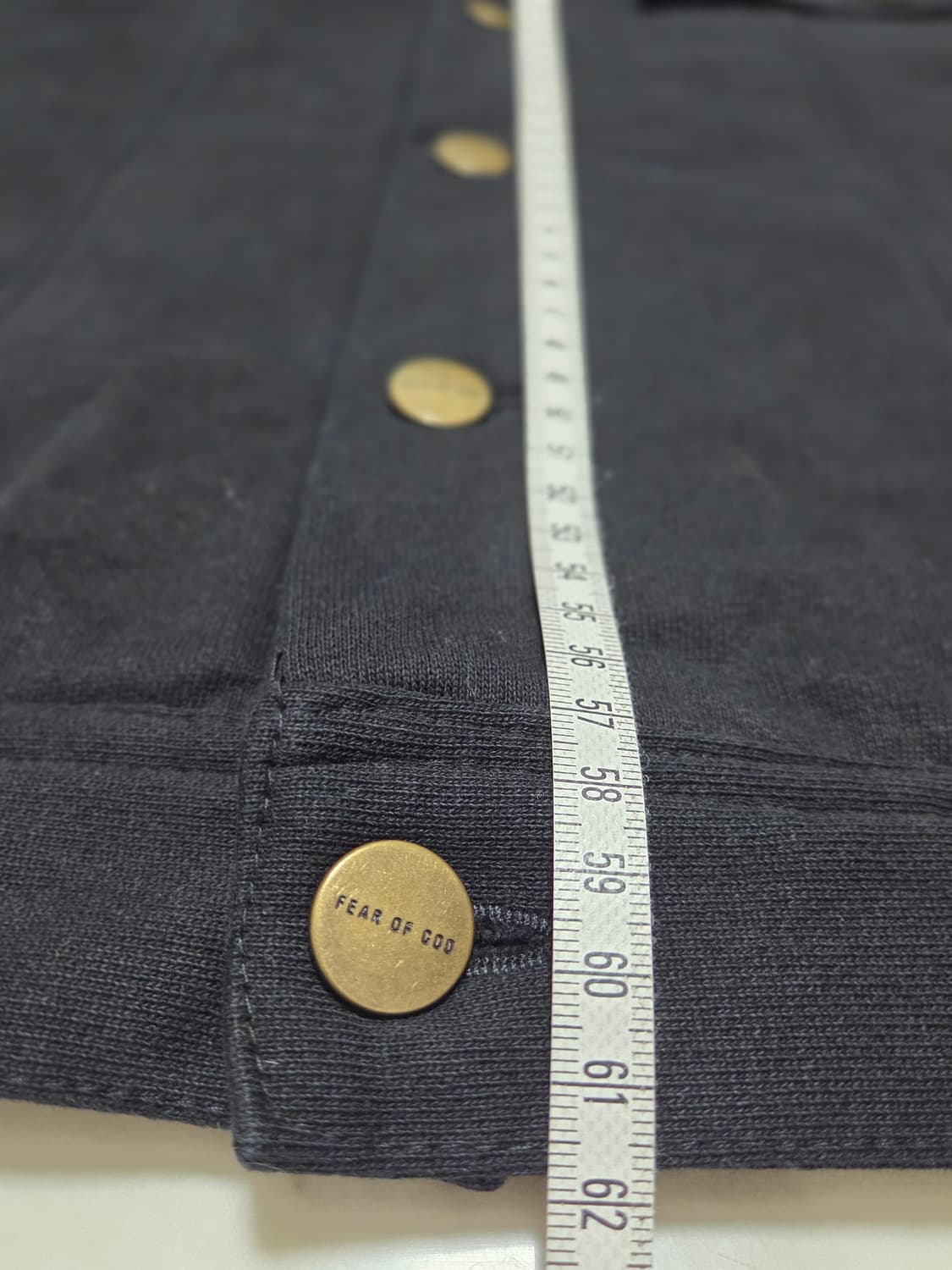 피어오브갓 프렌치 테리 트러커 자켓 상품이미지8