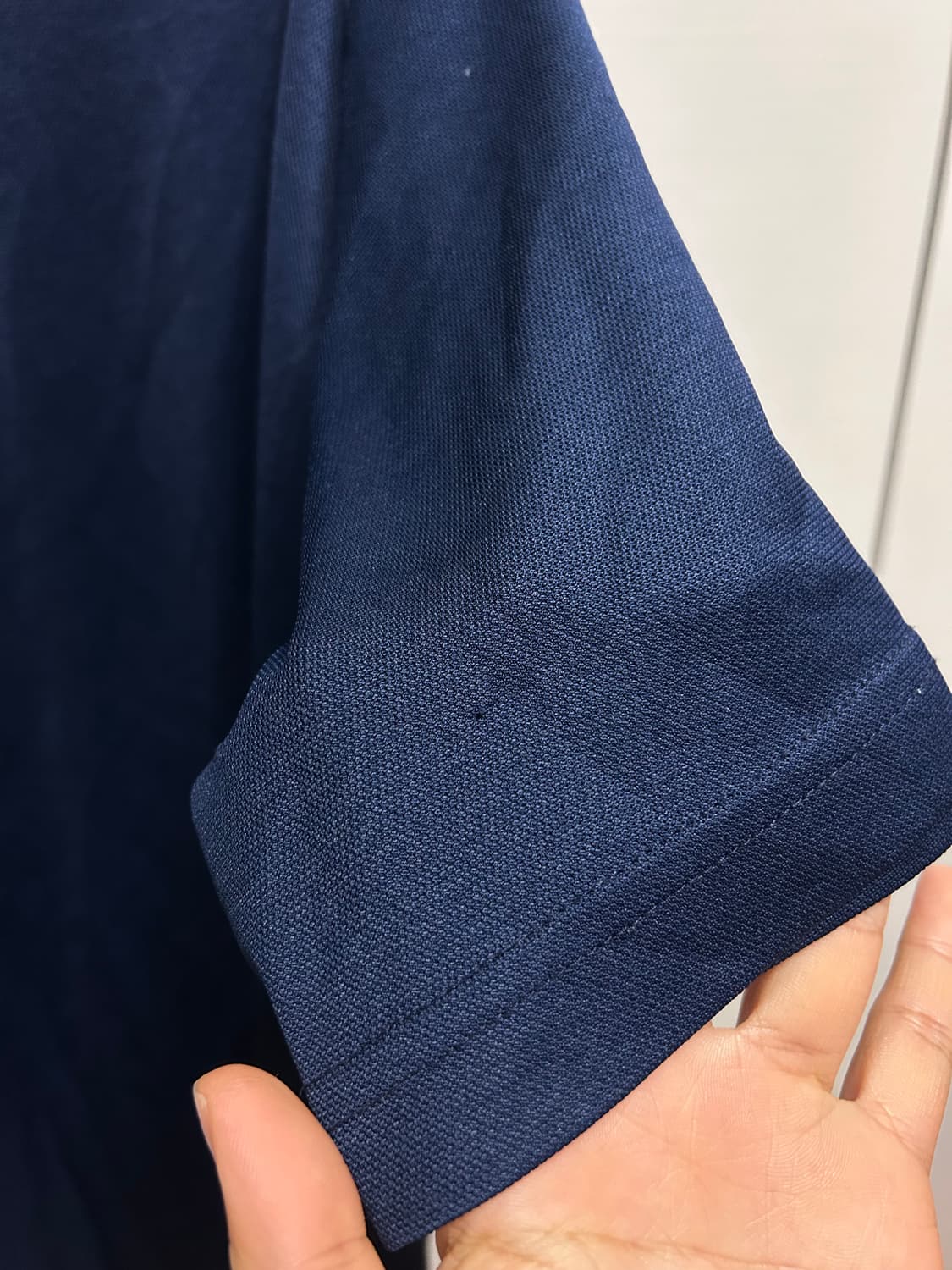 아디다스 네이비 반팔 티셔츠 (실측 110) 상품이미지4