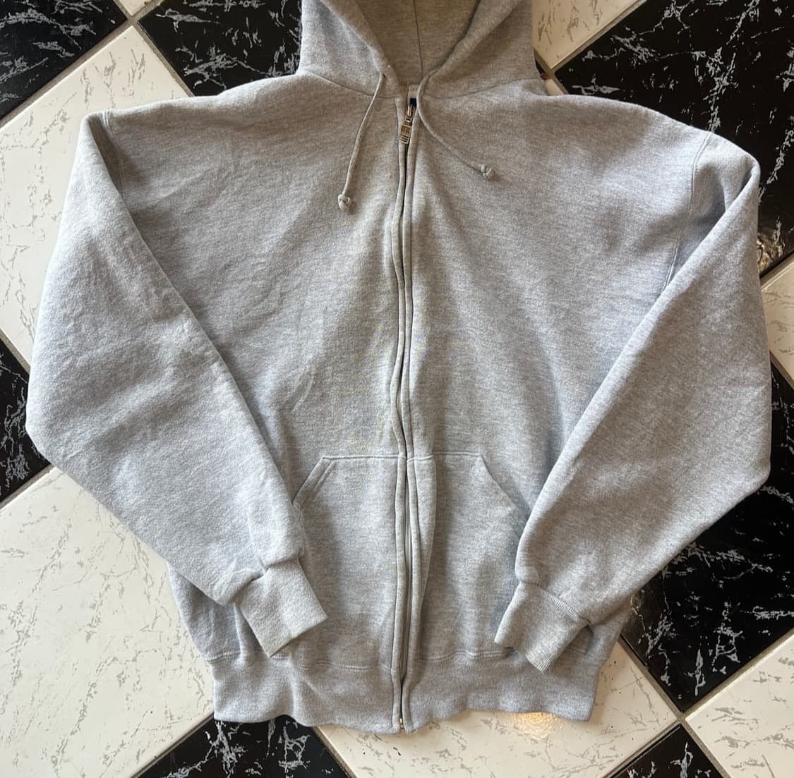 vintage russell sweat 러셀 빈티지 후드집업 상품이미지5