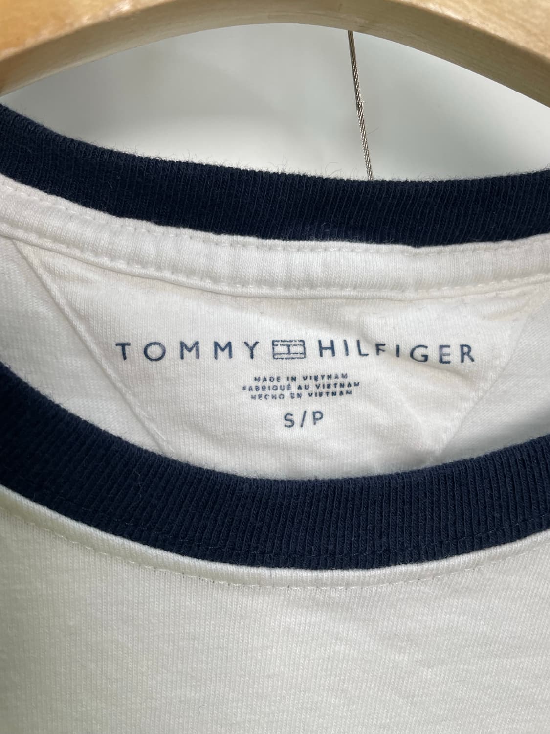 타미힐피거 로고 반팔  상품이미지3