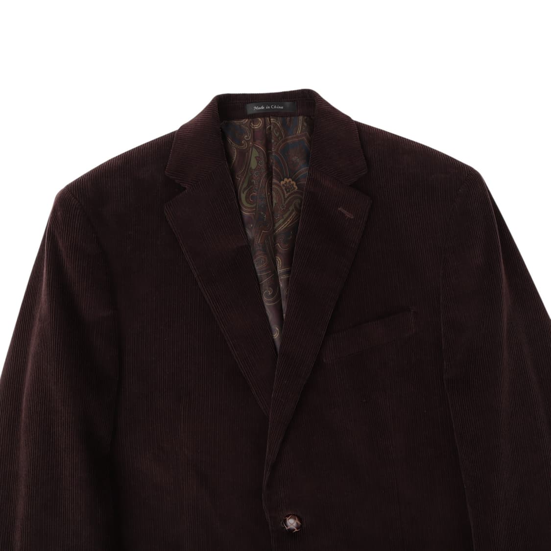 로렌 랄프로렌 브라운 코듀로이 우드 2B 자켓 상품이미지2