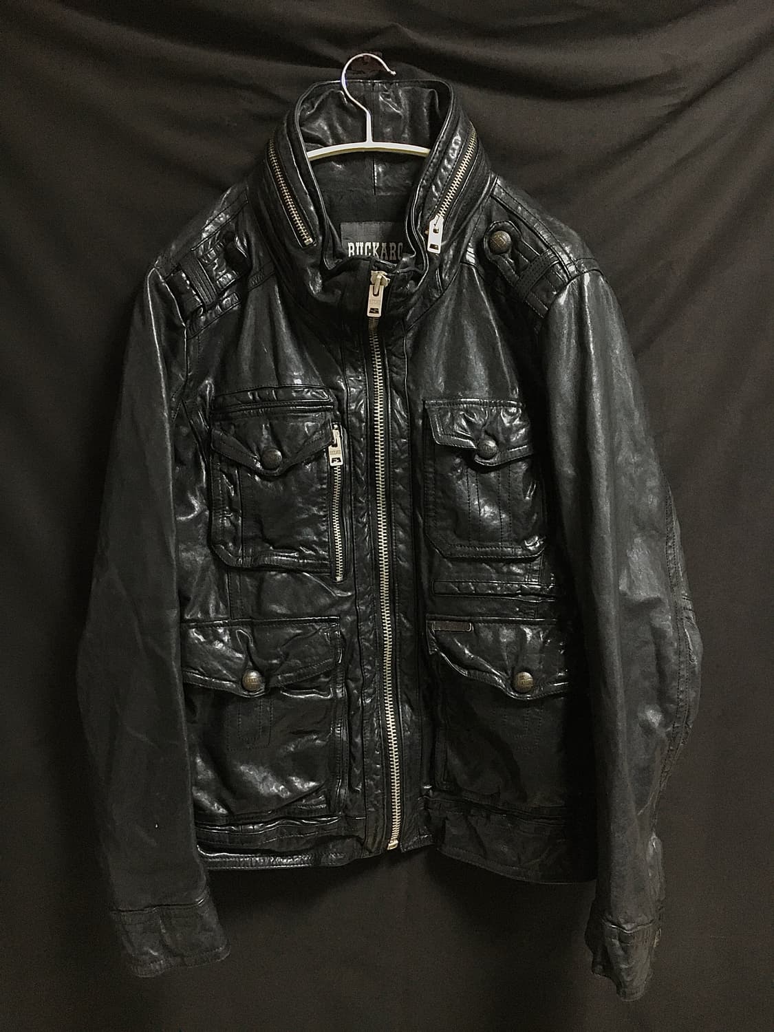 Buckaroo lether jacket 상품이미지4