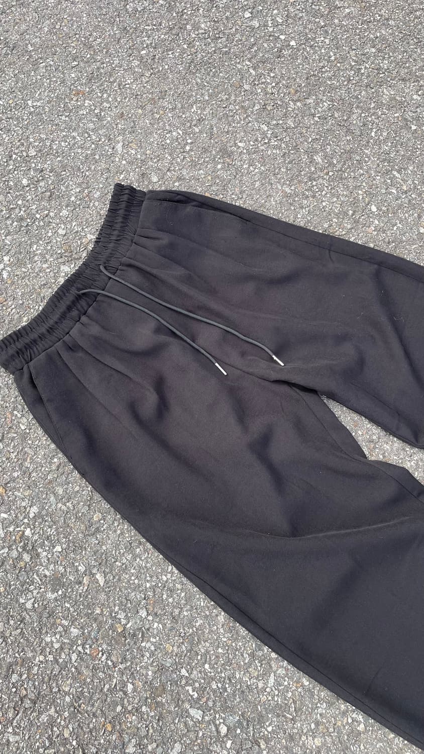 밴딩 블랙 슬랙스 S 상품이미지2