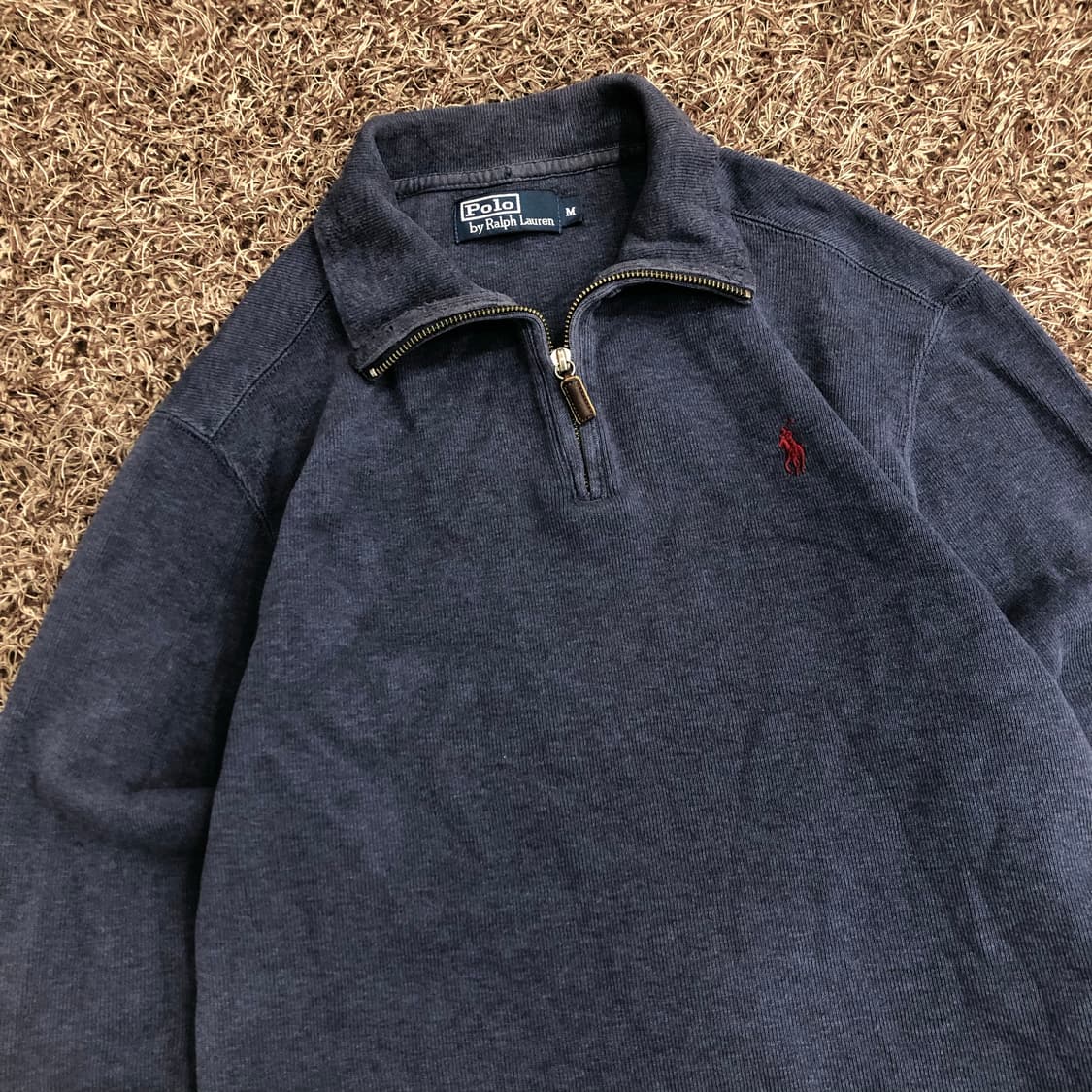 폴로 랄프로렌 네이비 하프집업 니트 상품이미지3