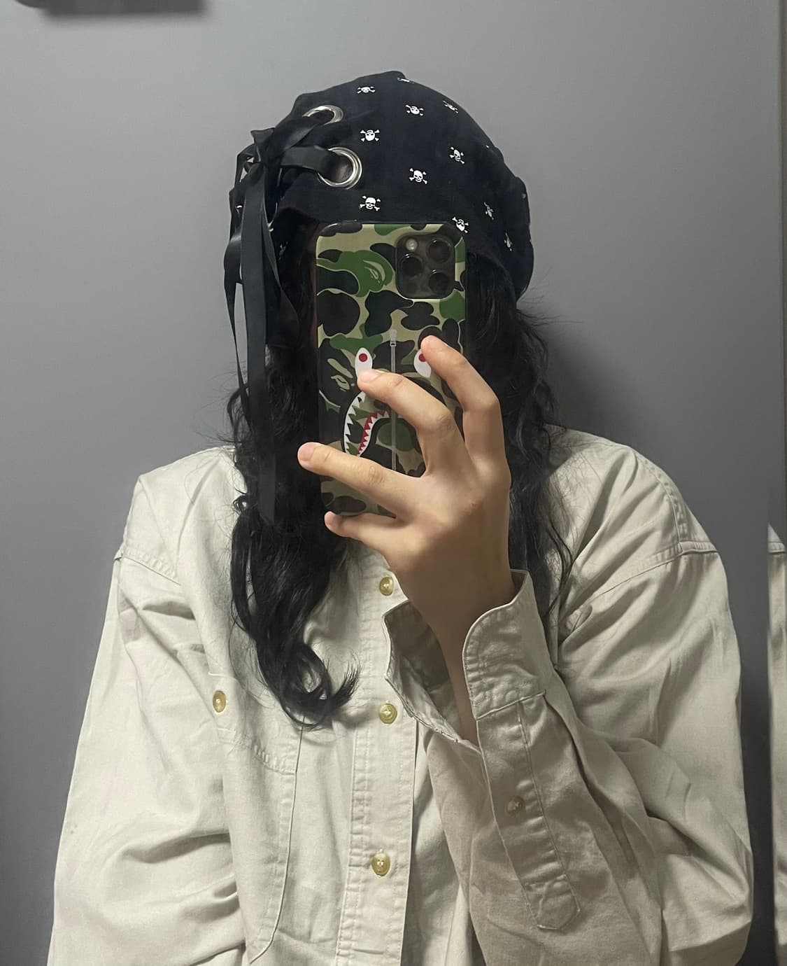 비니 (착샷 O) #모리걸 #아일렛 #노르딕 #뜨개 #단추 #레이스 상품이미지3