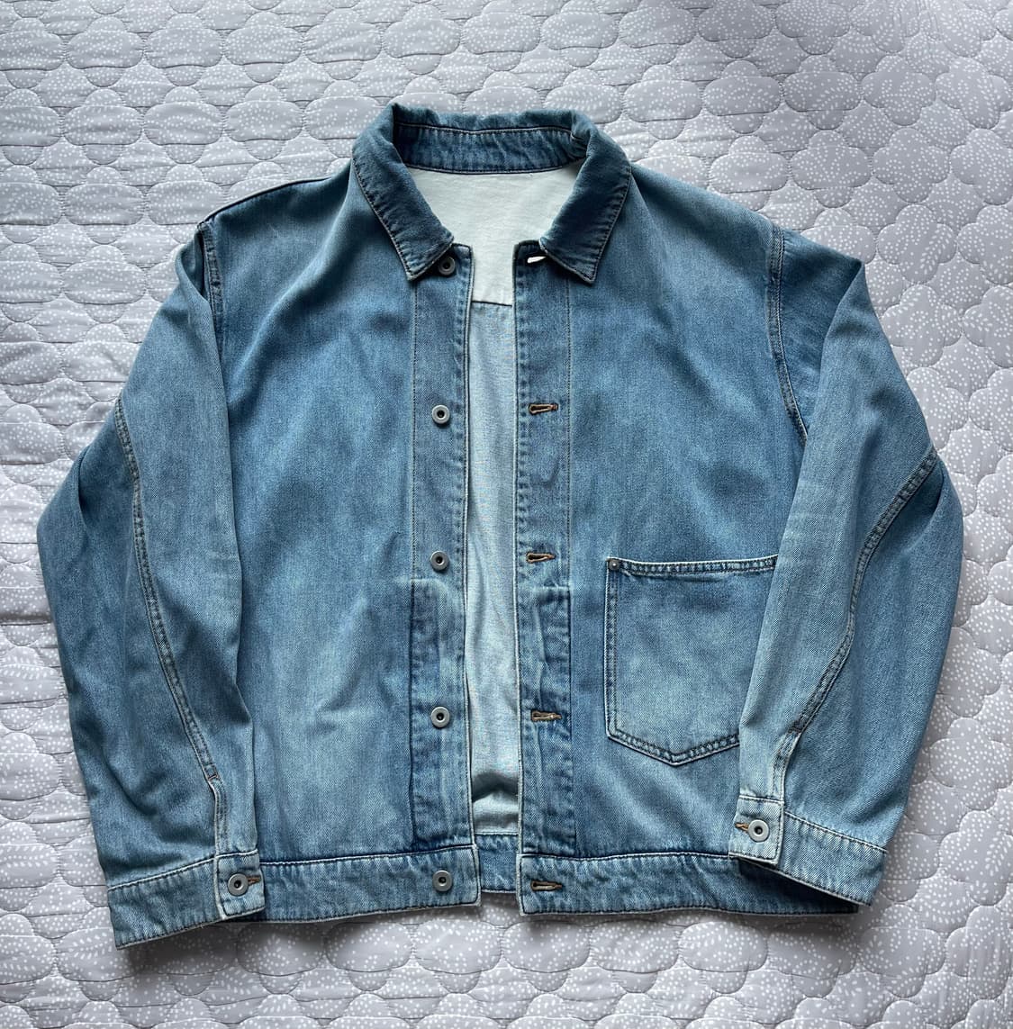 홀리선 리버티 데님자켓 라이트블루 상품이미지3