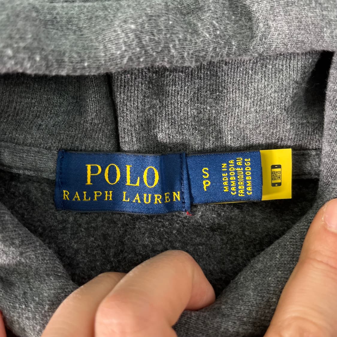 W 95 폴로랄프로렌 신형라벨 빅로고 후드티 상품이미지3