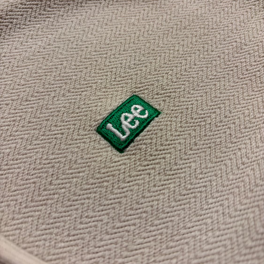 [S] Lee 리 헤링본 후드티 아이보리 B993 상품이미지4