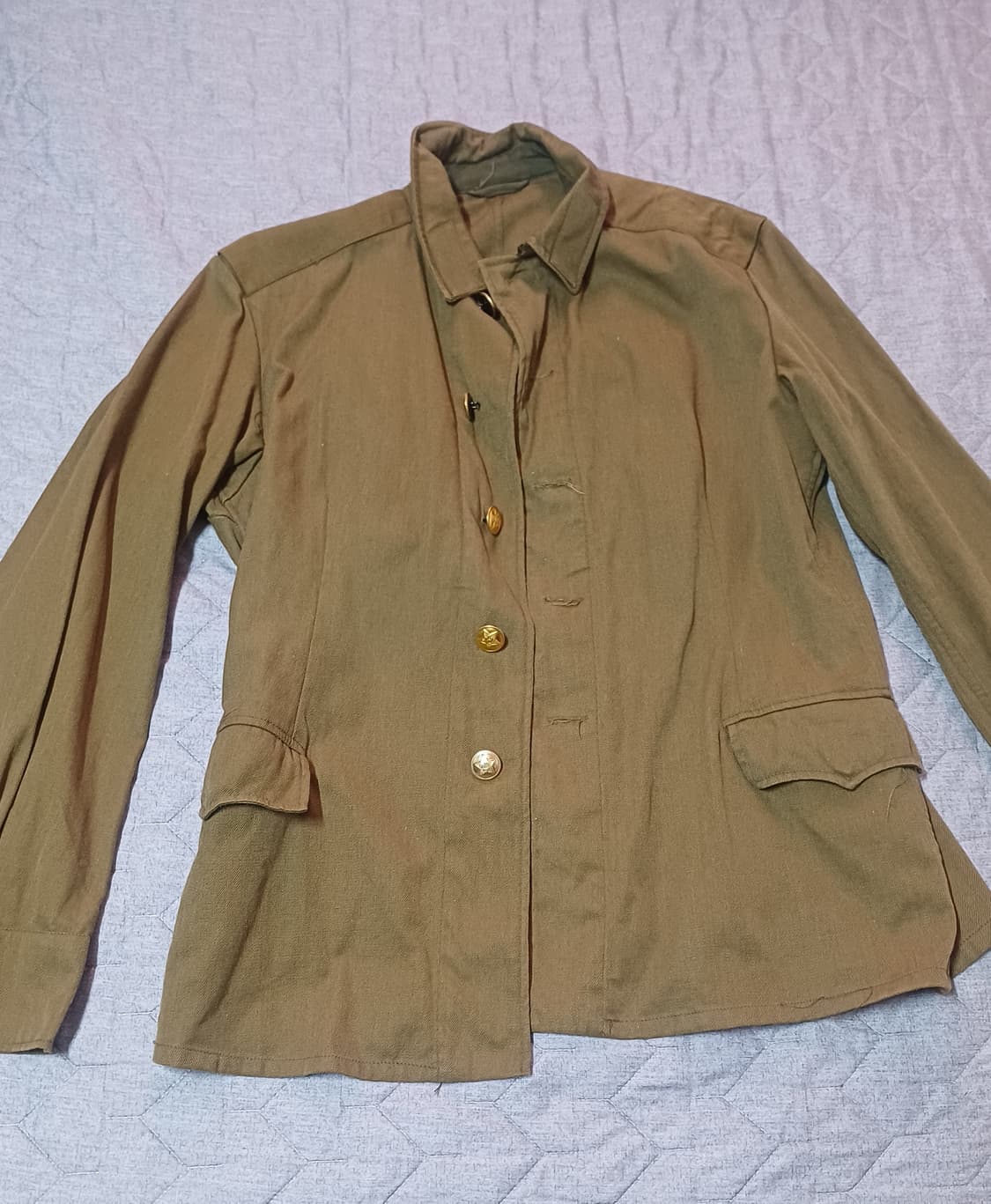 오리지널 소련군 M-69 군복 상의, 오리지널 벨트 상품이미지1