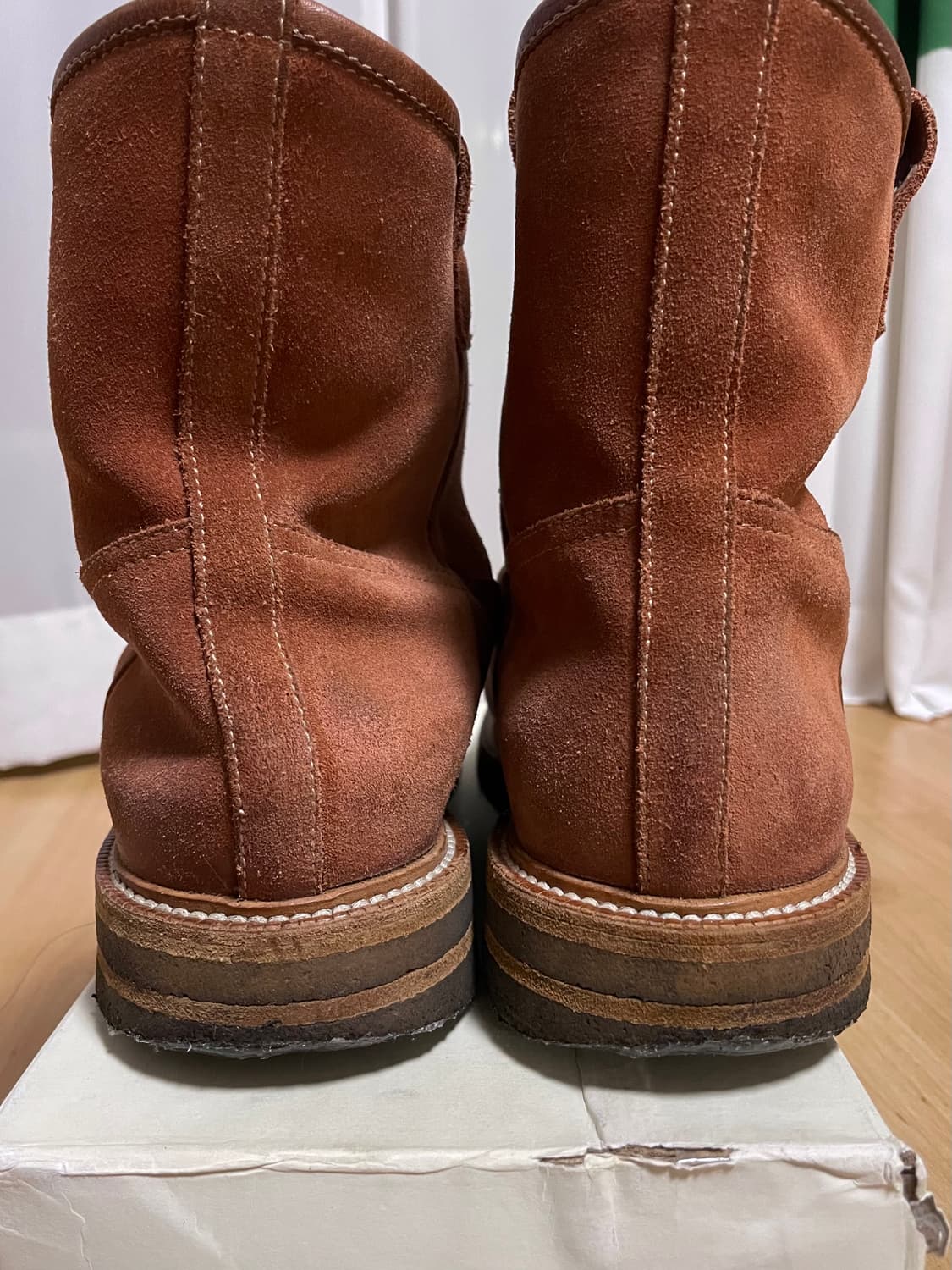 부테로 스웨이드 숏페코스부츠 엔지니어드 레드윙 상품이미지6