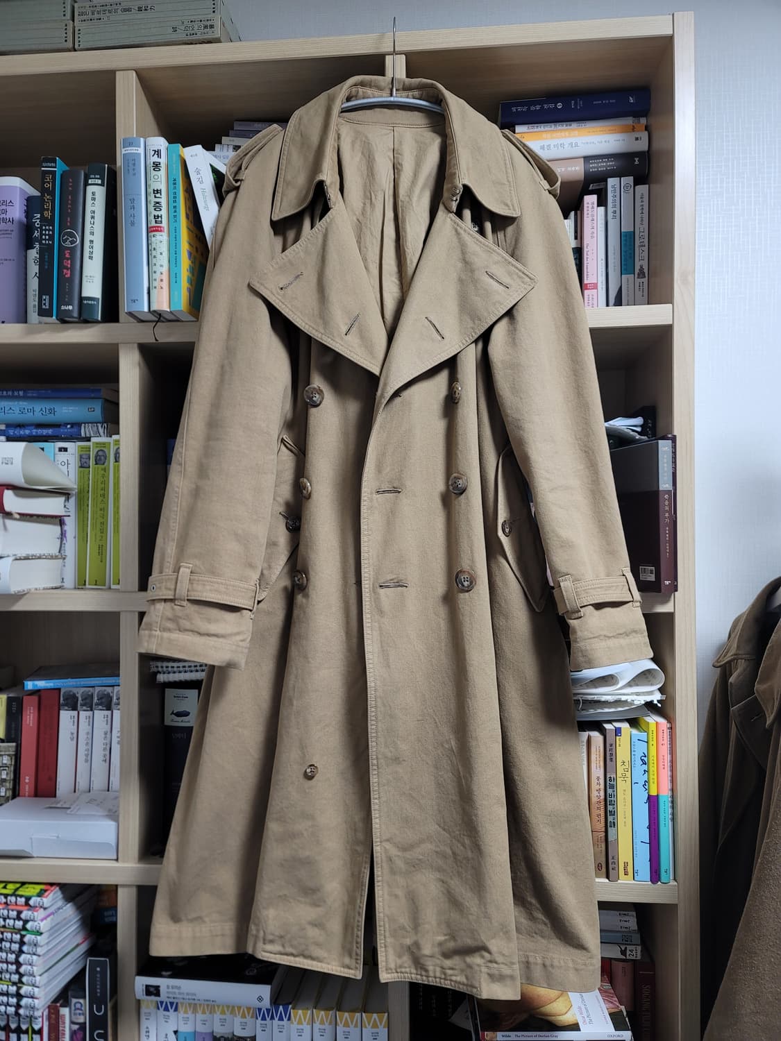 [착샷] Copano86 코파노86 클래식 트렌치 코트 베이지 상품이미지2