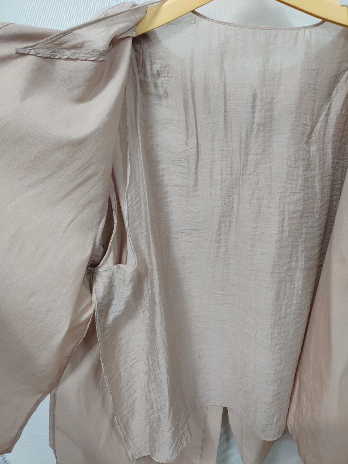 시스템 루즈핏 블라우스 셔츠 여성 82-94-160 상품이미지4