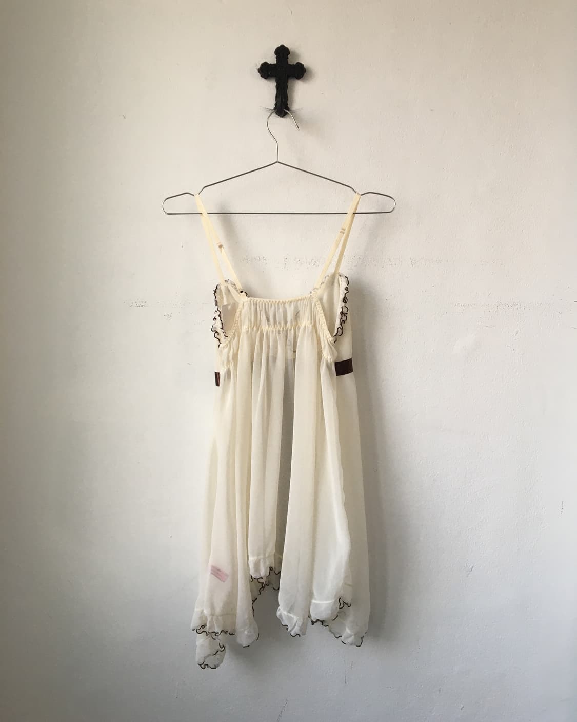 Frill unbalanced sleeveless 상품이미지4