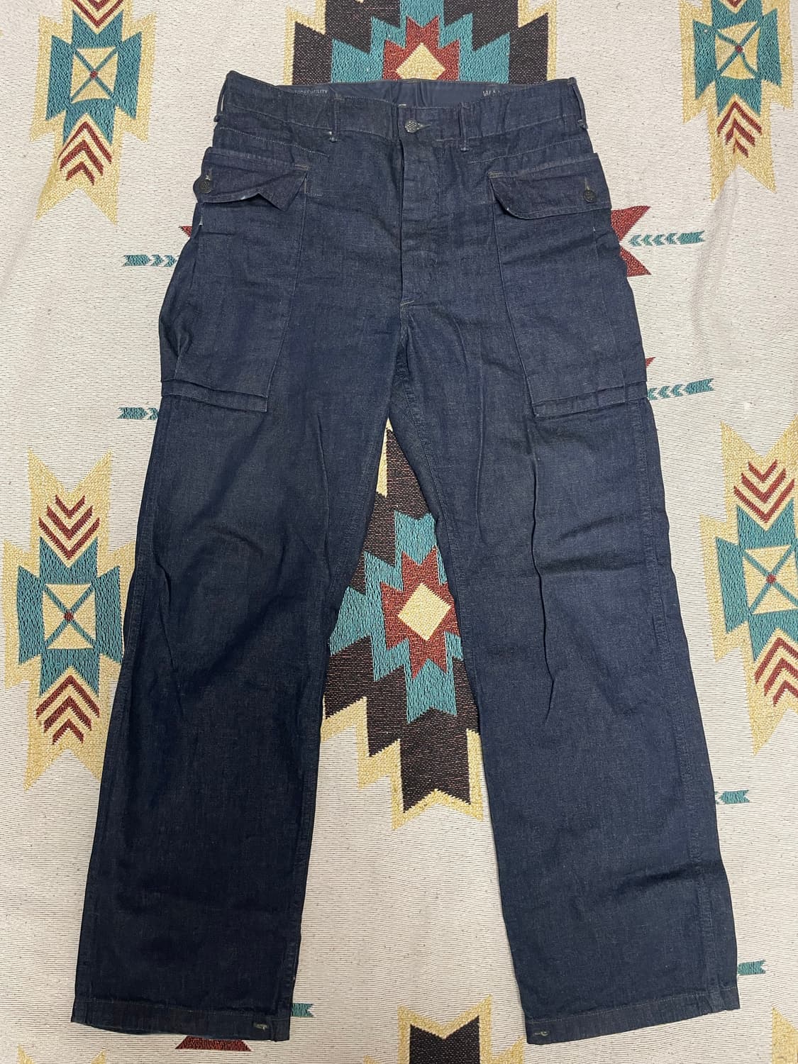 RRL 인디고 데님 카고팬츠 (32x32) 상품이미지1