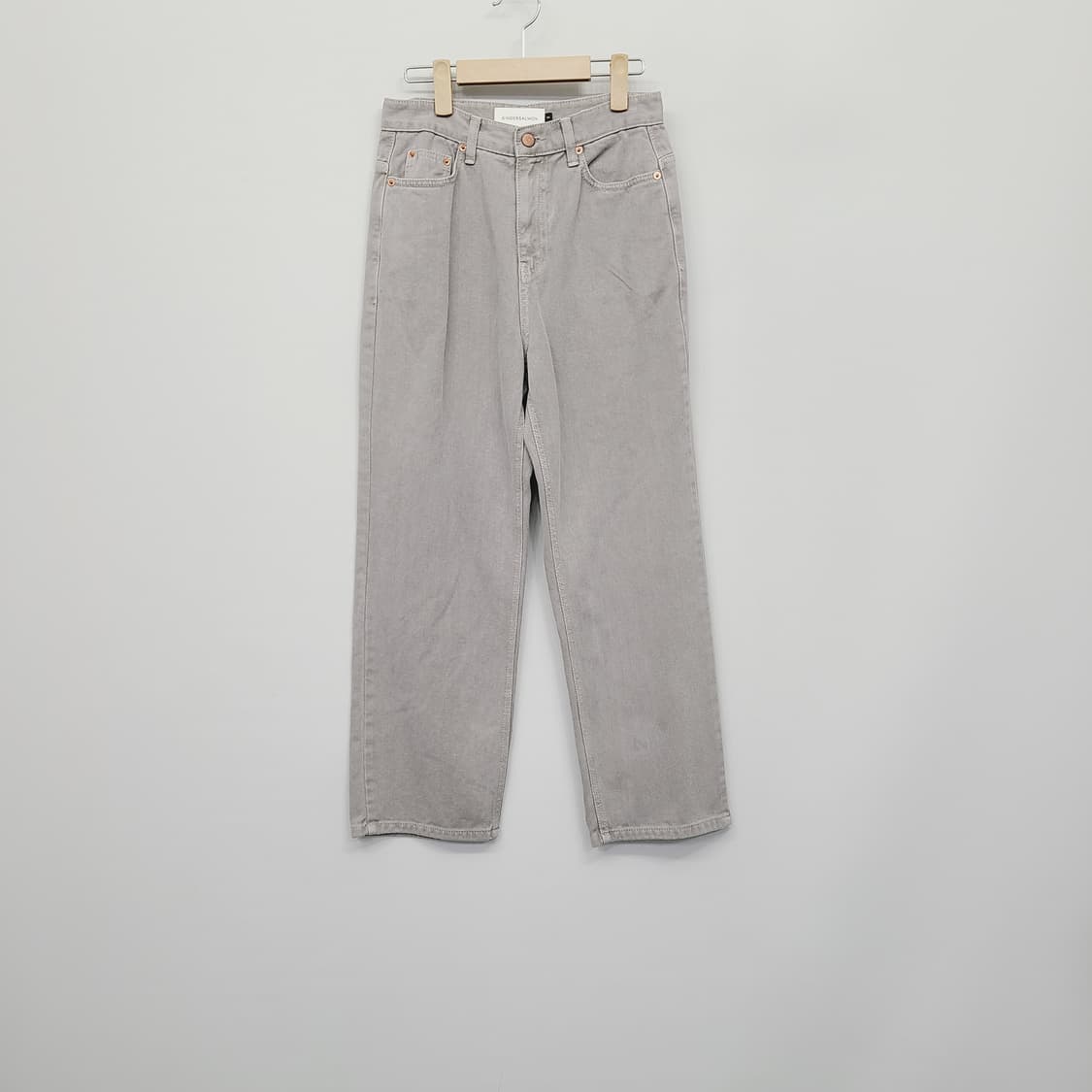 [1사이즈] 킨더살몬 Jeans Dusty Gray 데님 팬츠 (S) 상품이미지2