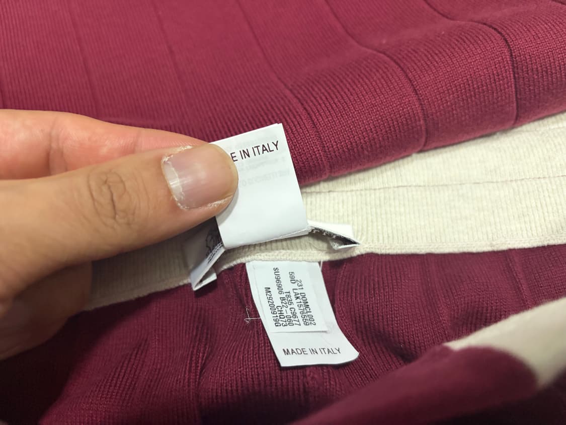 브루넬로쿠치넬리 리브드 트레이닝 셋업 상품이미지5