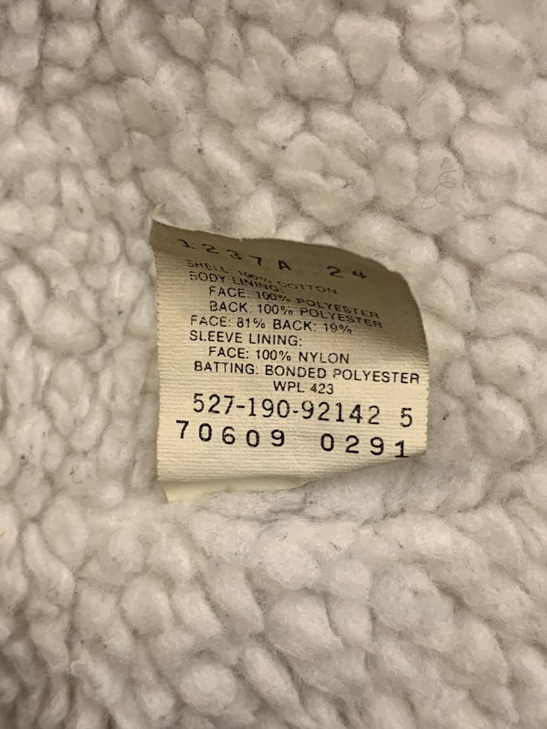 90s made in usa Sherpa 쉐르파 상품이미지5