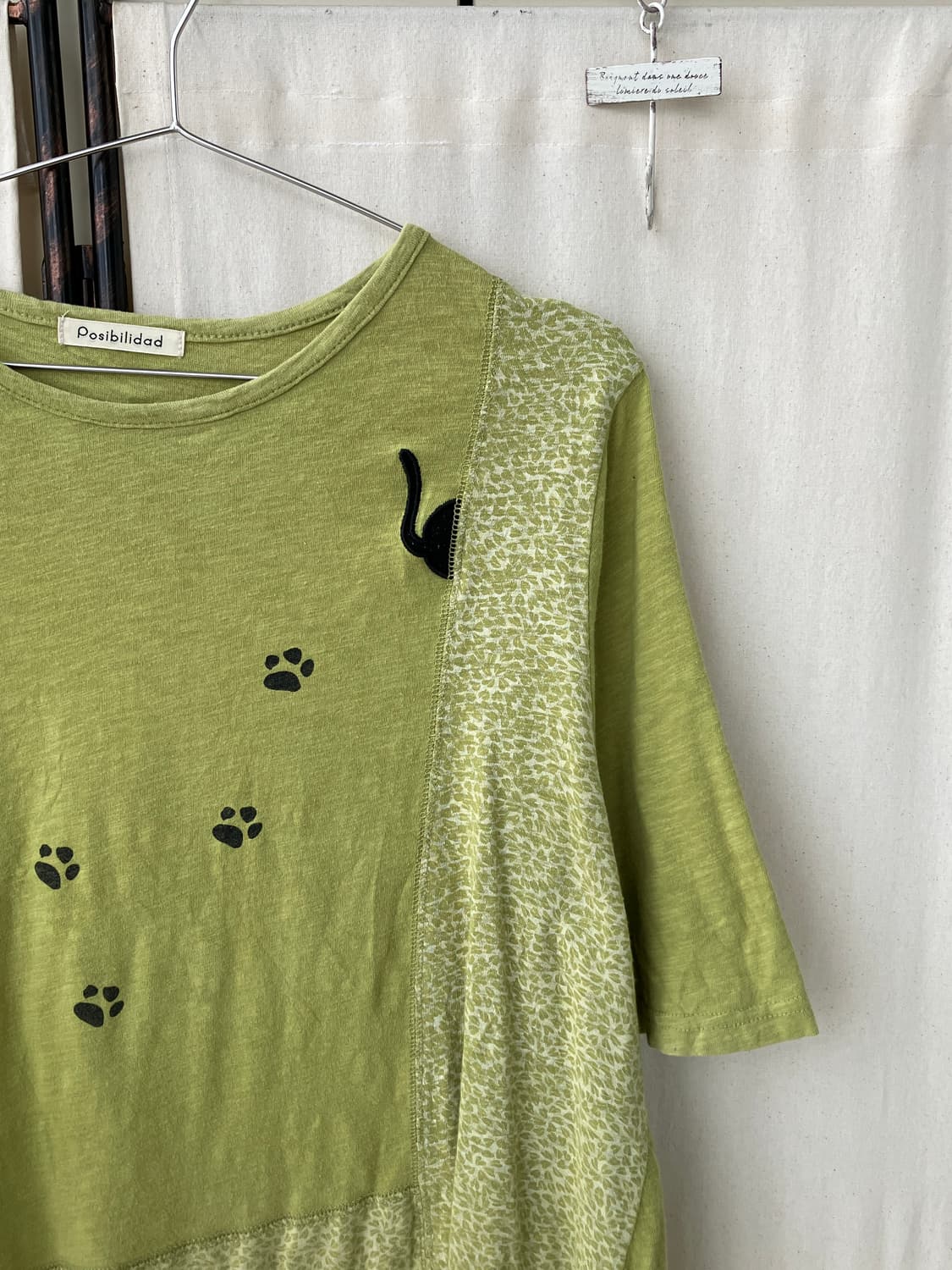 hagumi quirky patchwork half t-shirt 상품이미지5