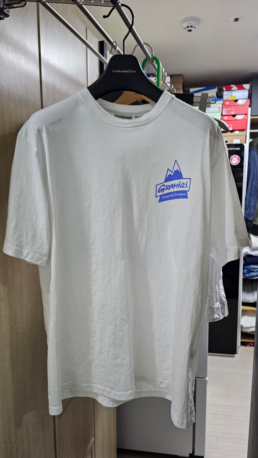 그라미치 피크 화이트 반팔티 M(95) 상품이미지1