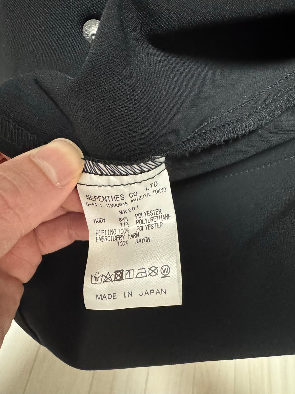 니들스 PE/PU 더블 클로스 파이핑 카우보이 자켓 블랙 M 상품이미지3