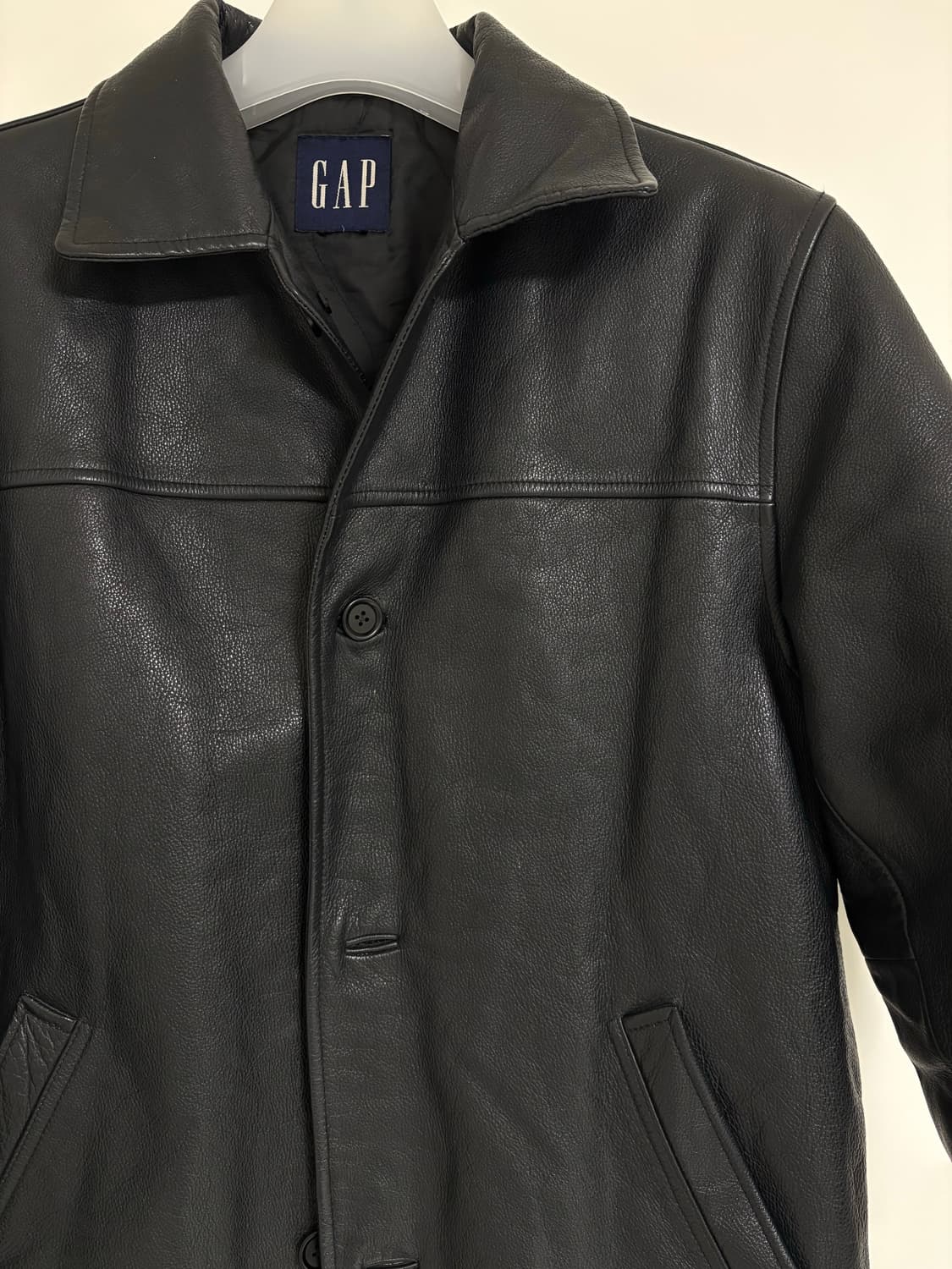 올드갭 레더 카코트 S 상품이미지3