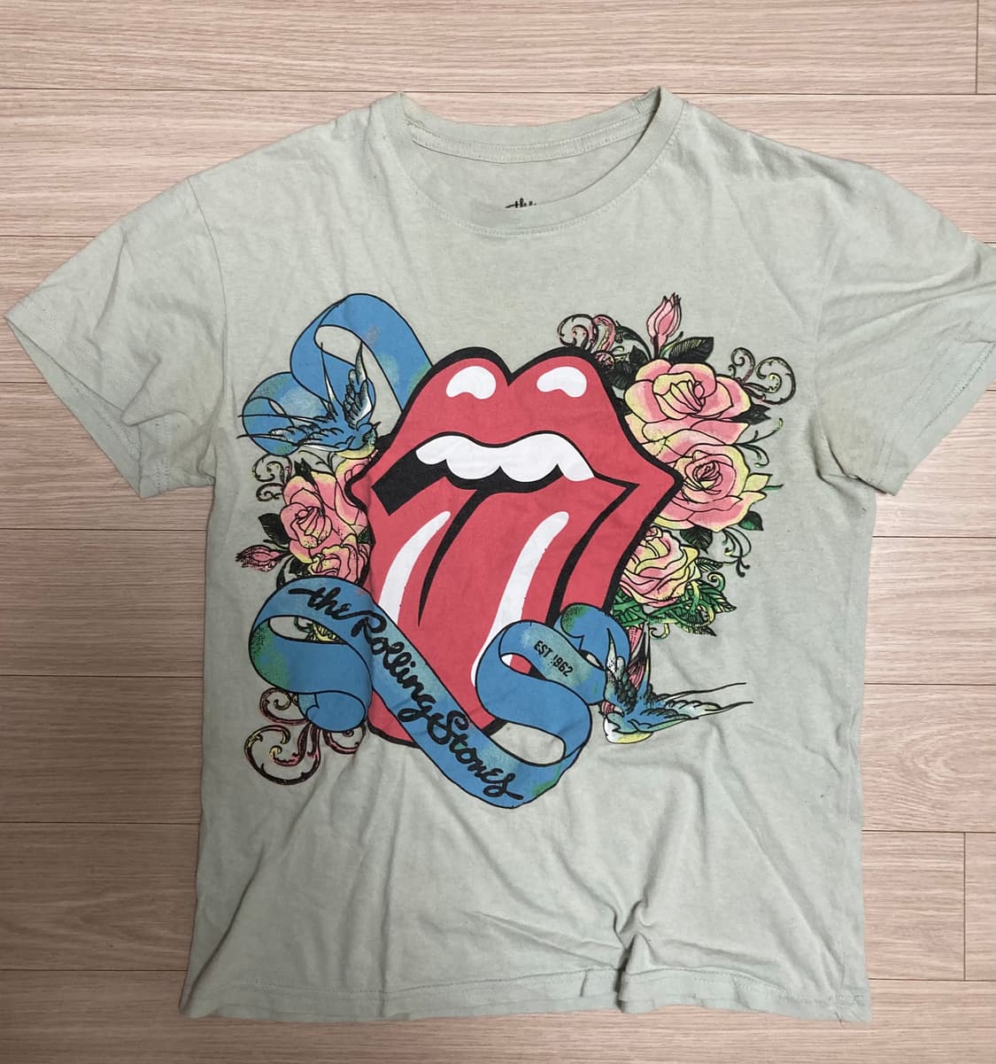 빈티지 롤링스톤즈 반팔 Xs 상품이미지1