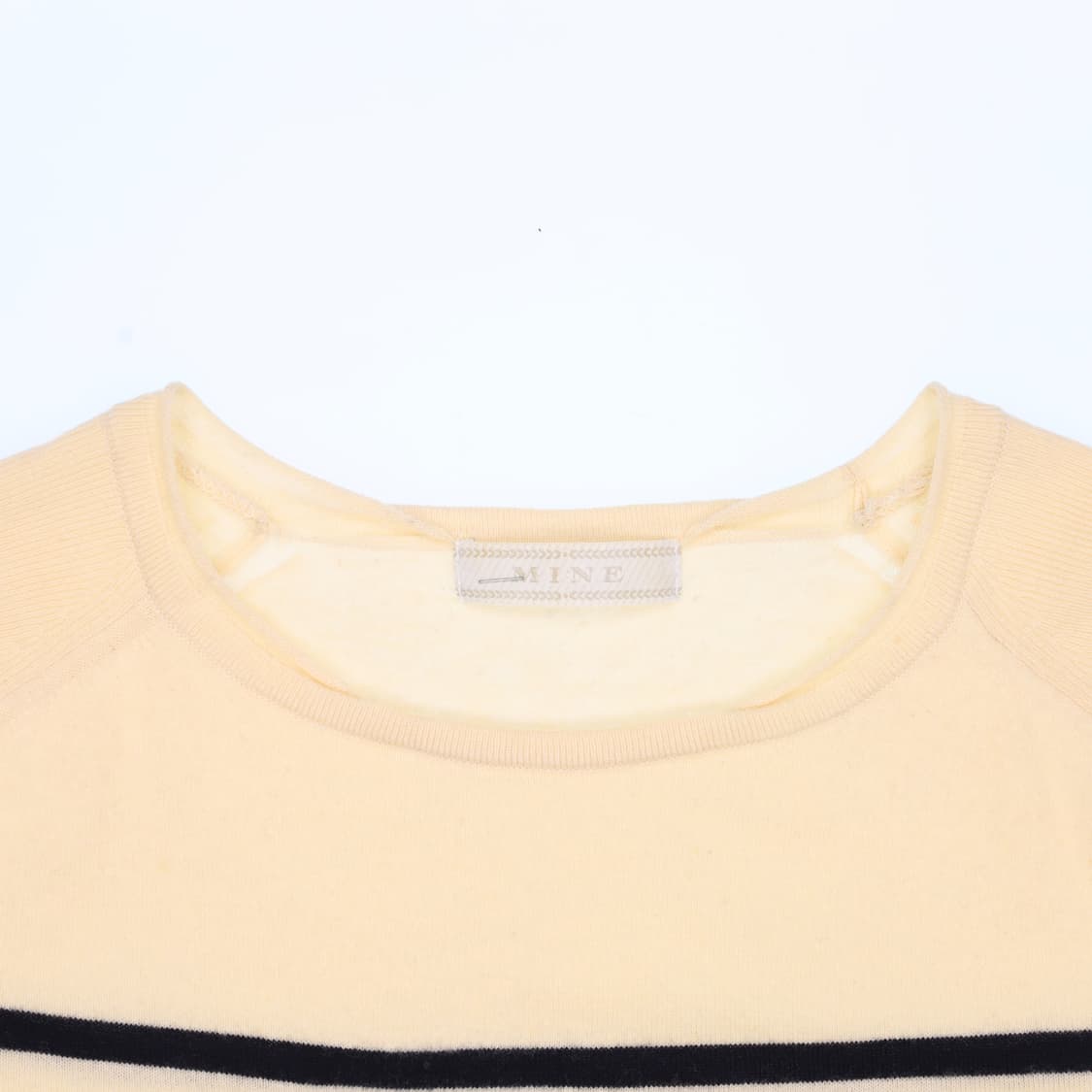 90 마인 한섬 스트라이프 긴팔 티셔츠 N7587 상품이미지4