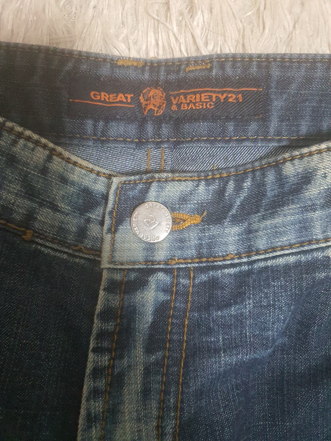 빈티지 데님 청바지 상태 굿 사이즈 34~35 상품이미지2