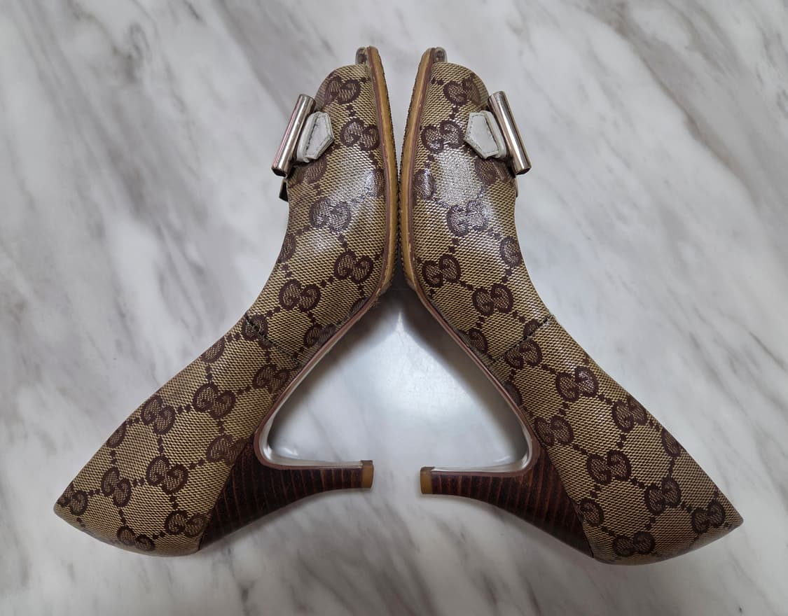 구찌 오픈토 펌프스 힐 상품이미지6