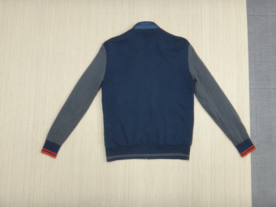 (95) 루이까스텔 골프 남성 니트 소매 패딩 집업 상품이미지2