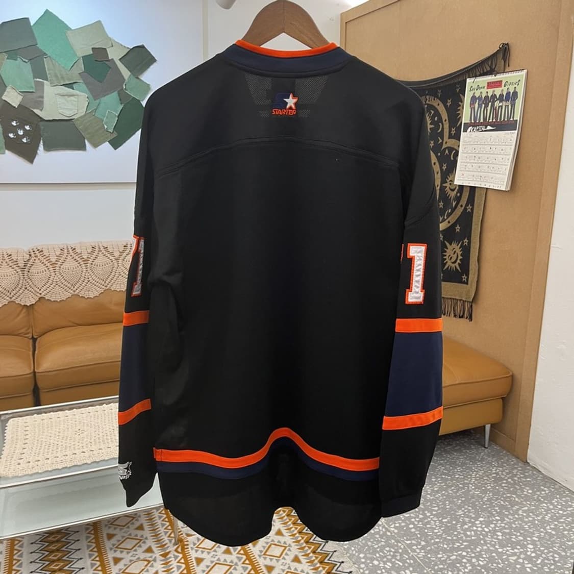 스타터 블랙라벨 올드스쿨 져지 오버핏 스포티 롱슬리브 L C11042 상품이미지4