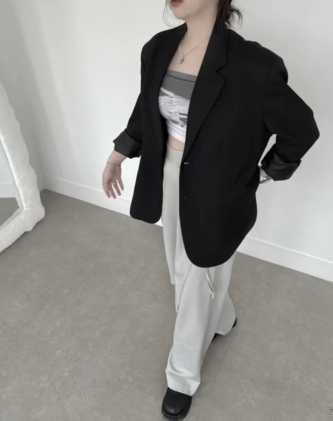 랩 스커트 팬츠 상품이미지4