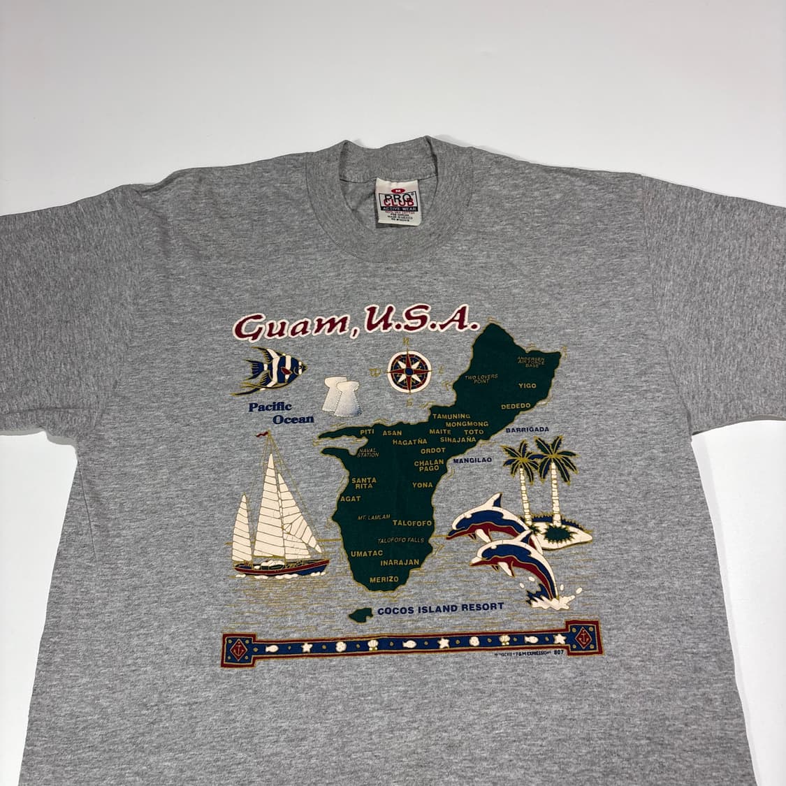 프로클럽 빈티지 그레이 반팔 티셔츠 상품이미지2