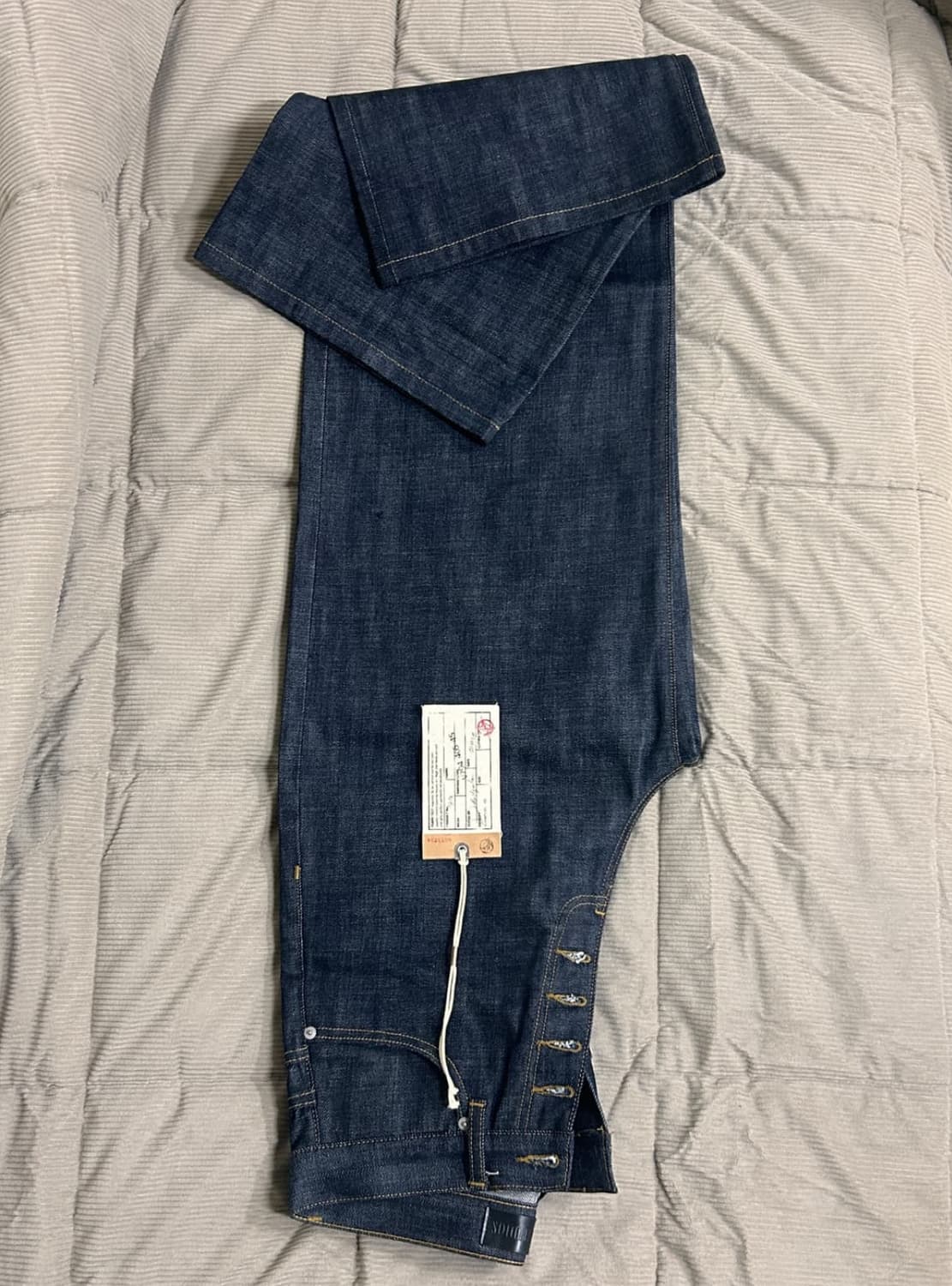 NOFAITH STUDIOS japanese loose fit blue 상품이미지3