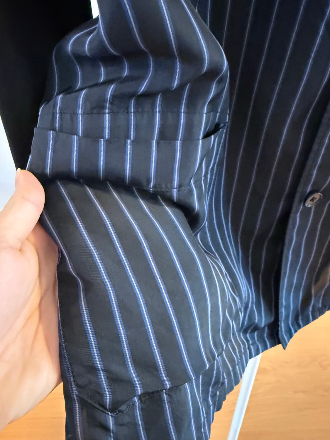 레이어드 롱 셔츠  상품이미지2