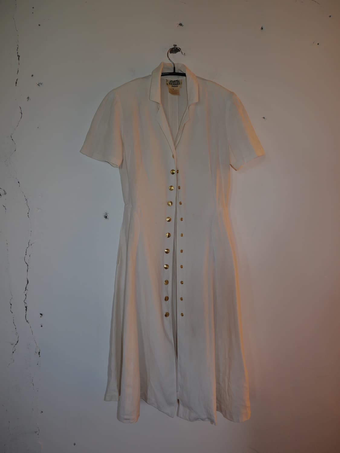 Vintage Hermès linen dres 상품이미지1
