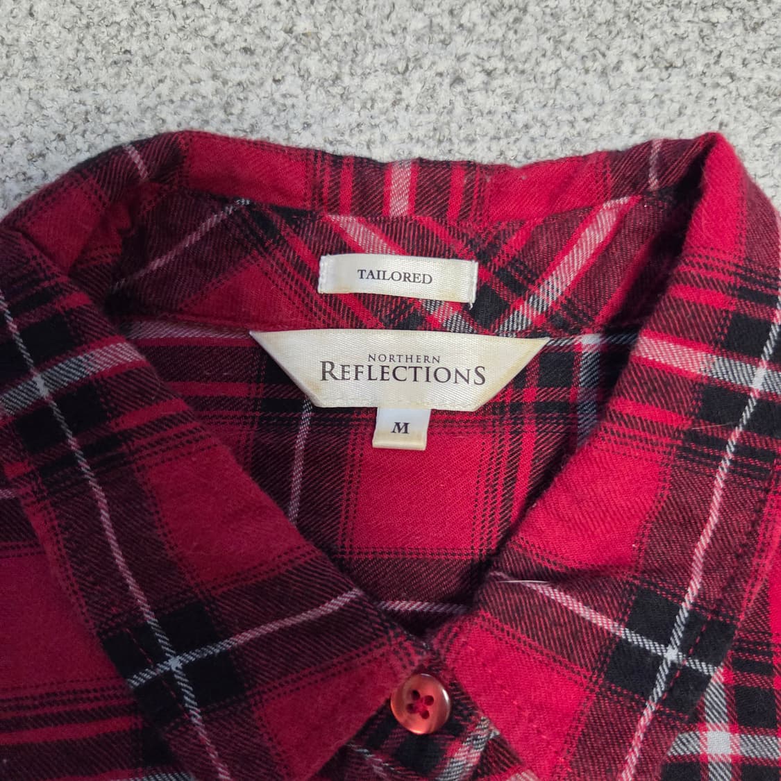 Northern Reflections 플란넬 체크셔츠 M(95) 상품이미지3