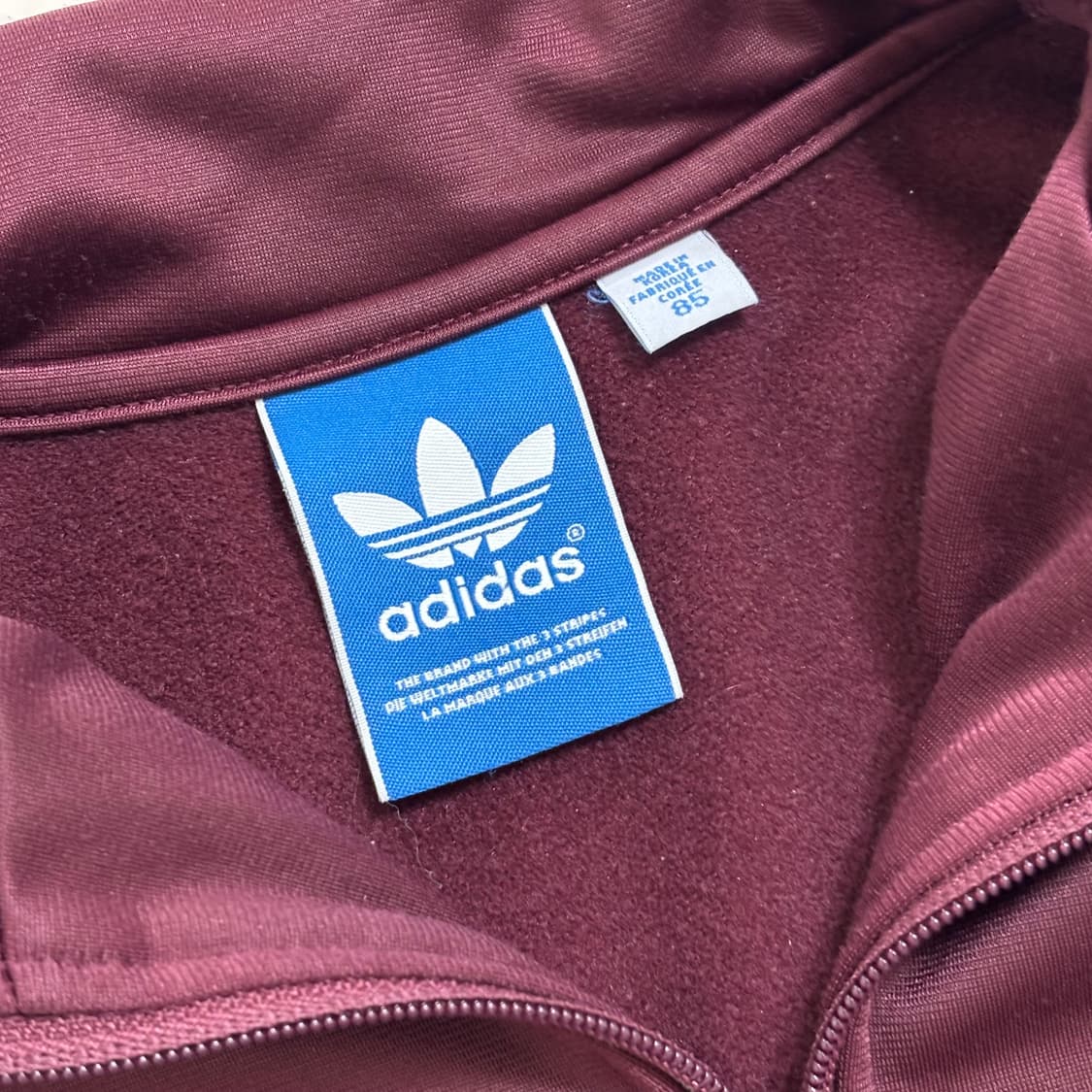 아디다스 파이어버드 버건디 민트 트랙탑 져지 85 상품이미지3