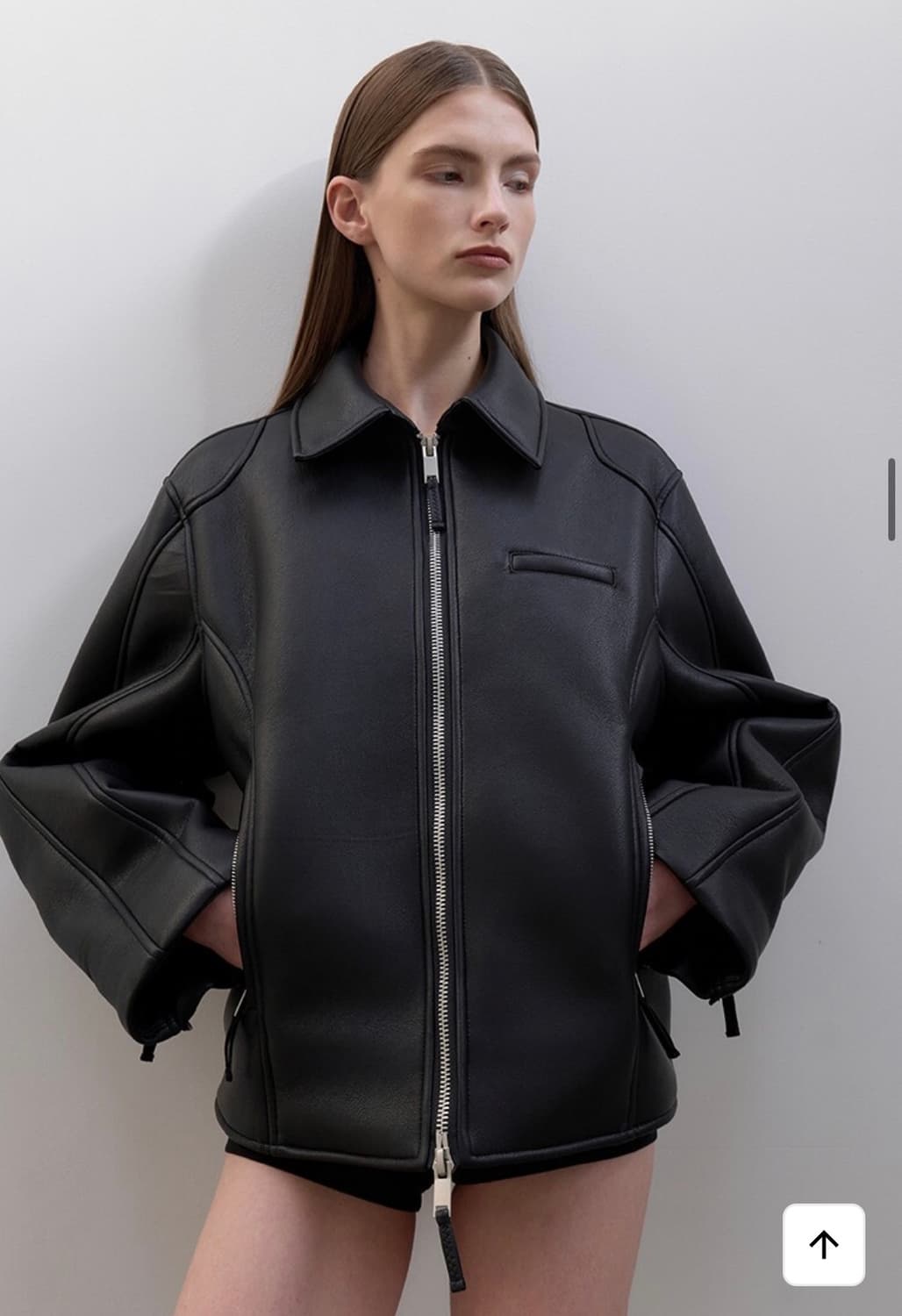 우이 ouie Seoul 레더 자켓 상품이미지4