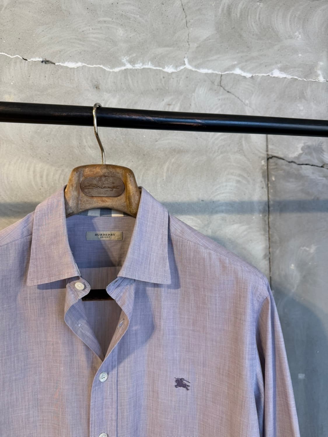 버버리 드레스 셔츠 슬림100 상품이미지4