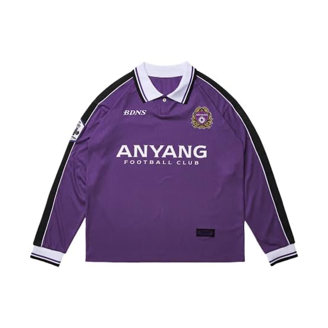 빠더너스 x FC안양 챔피언 롱슬리브 저지 L사이즈 팝니다 상품이미지1