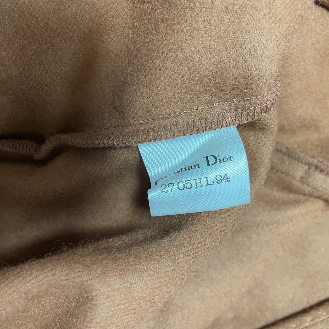 디올 울 로브 가운 코트 상품이미지4